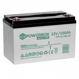 Батарея аккумуляторная Powerbox AGM 12V 100Ah